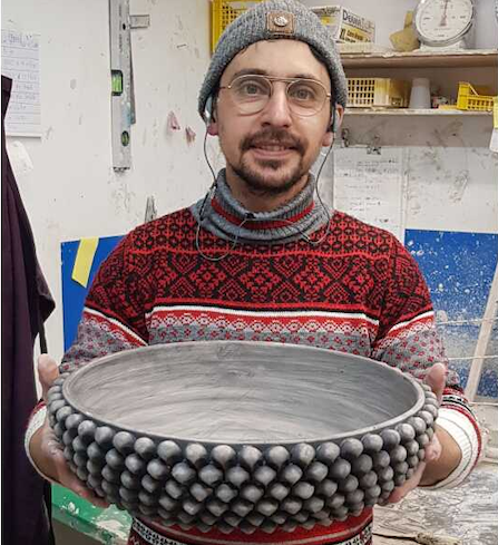 Vaso ceramica Caltagirone