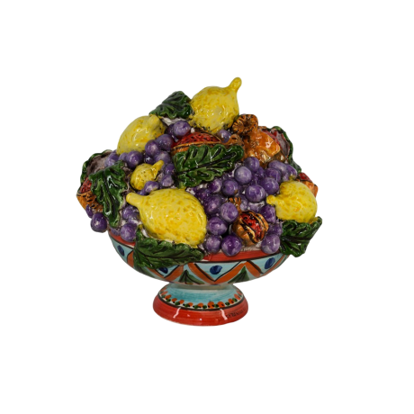 centrotavola con frutta decorata