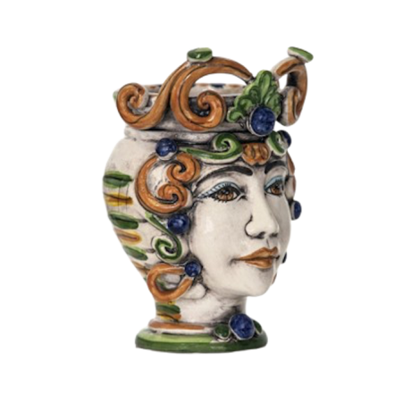 Vaso testa di moro
