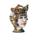 Vaso testa di moro