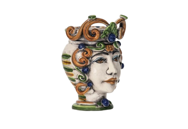 Vaso testa di moro