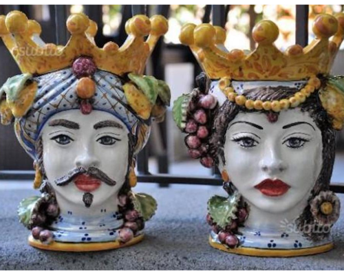 teste di moro ceramica sicilia