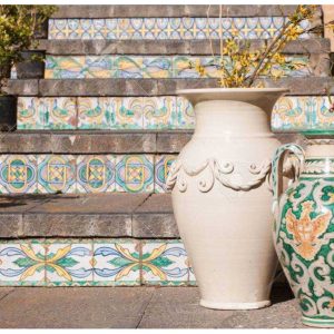 vaso ceramica caltagirone