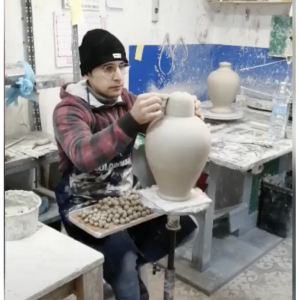Realizzazione originale della ceramica Caltagirone