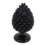 pigna in ceramica nera