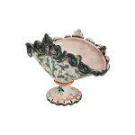 Centrotavola con alzatina verde