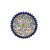 Centrotavola Decoro blu