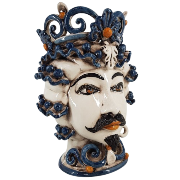 Testa Di Moro Maschio -Colore Blu