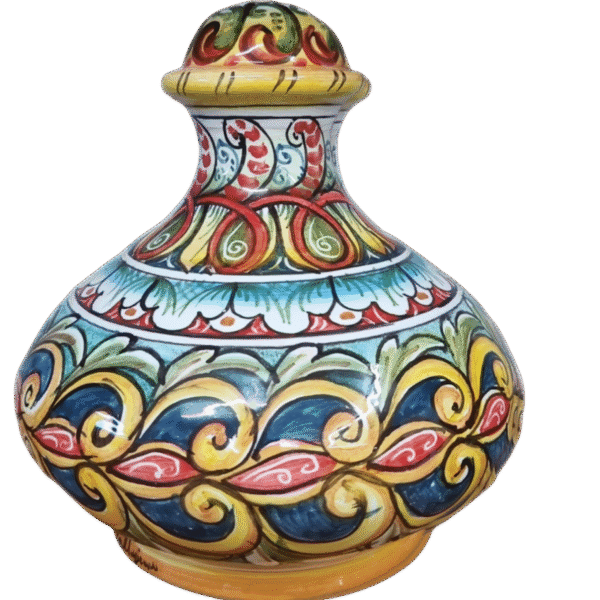 Lume Blue ceramica Caltagirone