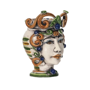 Vaso testa di moro