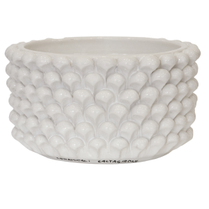 Vaso porta piante bianco