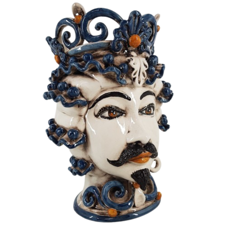 Testa Di Moro Maschio -Colore Blu